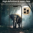 thumbnail image 5 of Dteck Camera Lens Protectors for iPhone 13 Pro, Metal Full Cover + Tempered Glass Circle Screen Camera Protection For Apple iPhone 13 Pro, Gold, 5 of 6