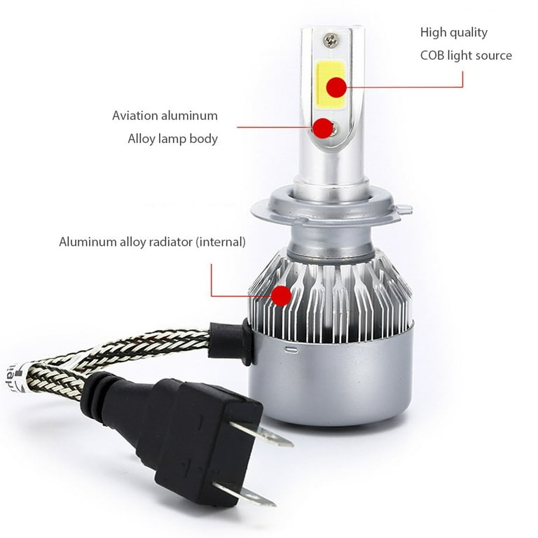 H1 LED Headlight Bulbs with Internal Driver