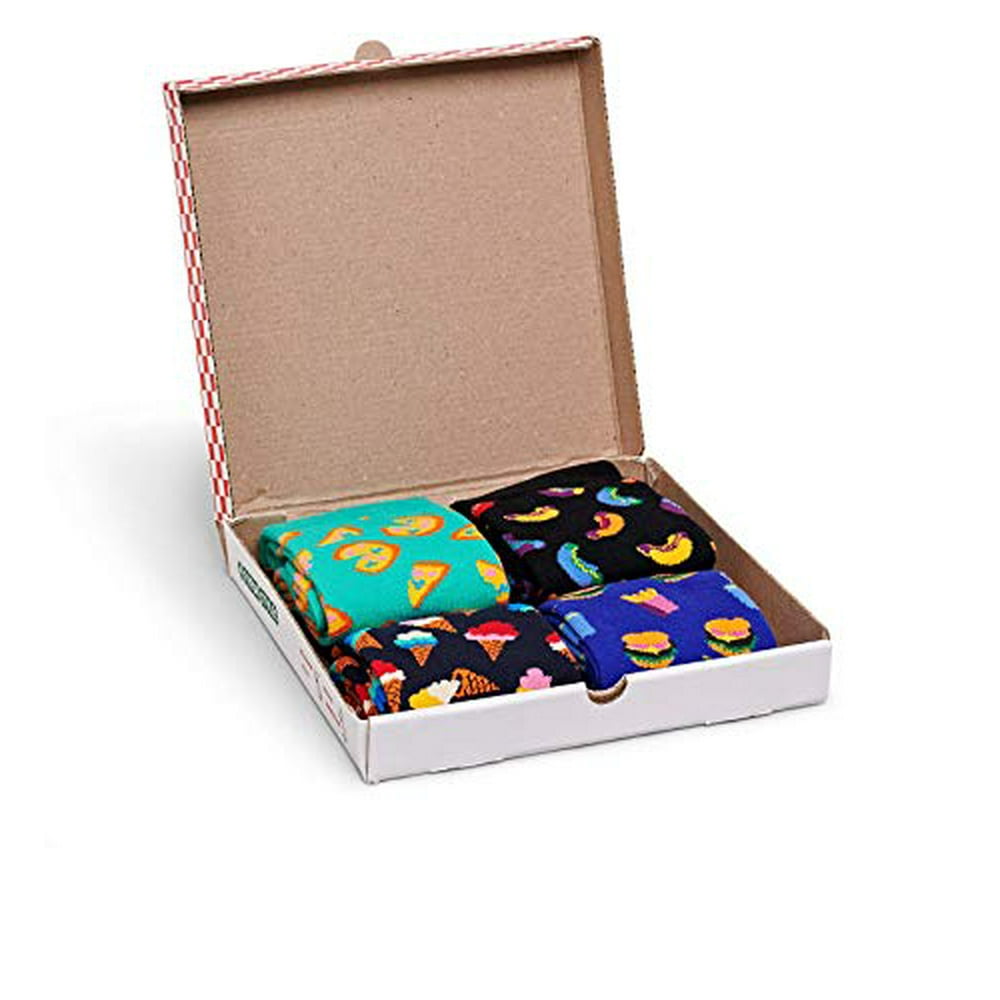 Happy Socks Happy Socks Men's 4Pack Junk Food Gift Box