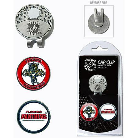 UPC 637556141477 product image for Team Golf NHL Florida Panthers Cap Clip With 2 Golf Ball Markers | upcitemdb.com