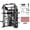 Smith Machine & 32 pcs Aluminum pulley, variant on Mikolo Horus Functional Trainer & Smith Machine, 2×2"Uprights (33 Holes), Dual 132LBS Weight Stack, Dual High/Low Cables, Full Body Workout Home Gym