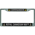 thumbnail image 1 of Cadre de Plaque d'Immatriculation Royal Canadian Navy Commander Chrome, 1 of 1