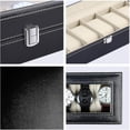 thumbnail image 4 of Watch Case Watch Box, Pu Leather Watch Storage Box, Watch Box For Men And Women, Valentin, 4 of 5