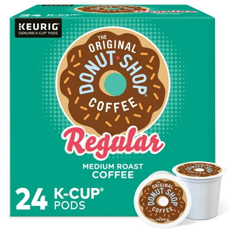 (BBD:10/26/25)The Original Donut Shop - Regular Keurig Single-Serve K-Cup Pods, Medium Roast Coffee, 24 Count