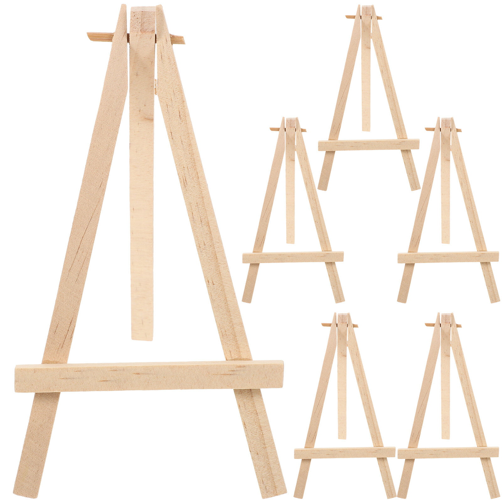  2PCS Wooden Easel,16 Foldable Tabletop Display Easels for  Painting Canvas Adjustable Art Canvas Easel Stand for Kids Students Adults  Artist Painting Class Picture Display.