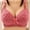 Red, variant on SHOPESSA Promotion Bras for Women Underwire Floral Bra Comfortable Push Up Bralette Straps Adjustable Underwear