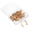 thumbnail image 1 of OUNONA 10Jgo De Pinza Dorados Para Pulseras Y Collares Materiales Manualidades, 1 of 8