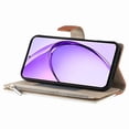 thumbnail image 2 of Funda cartera GANGXUN para OPPO A18/A38 , cuero PU con tarjetero, cremallera, correa de mano, soporte y protección 416°, 2 of 6