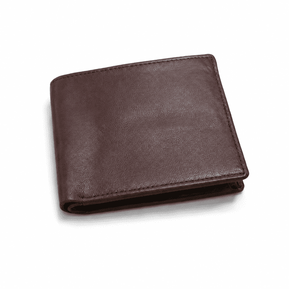 SAMBHAV BHARAT - Brown Wallet – Slim Bifold Design with Secure Stitching