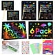 thumbnail image 1 of Scratch Art Books JMMICO Rainbow Notebook para niños, 6 paquetes de más de 4 años, 1 of 7