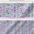 thumbnail image 2 of Soimoi Cotton Poplin Fabric Flower Watercolor Print Fabric by The Yard 42 Inch Wide, 2 of 7