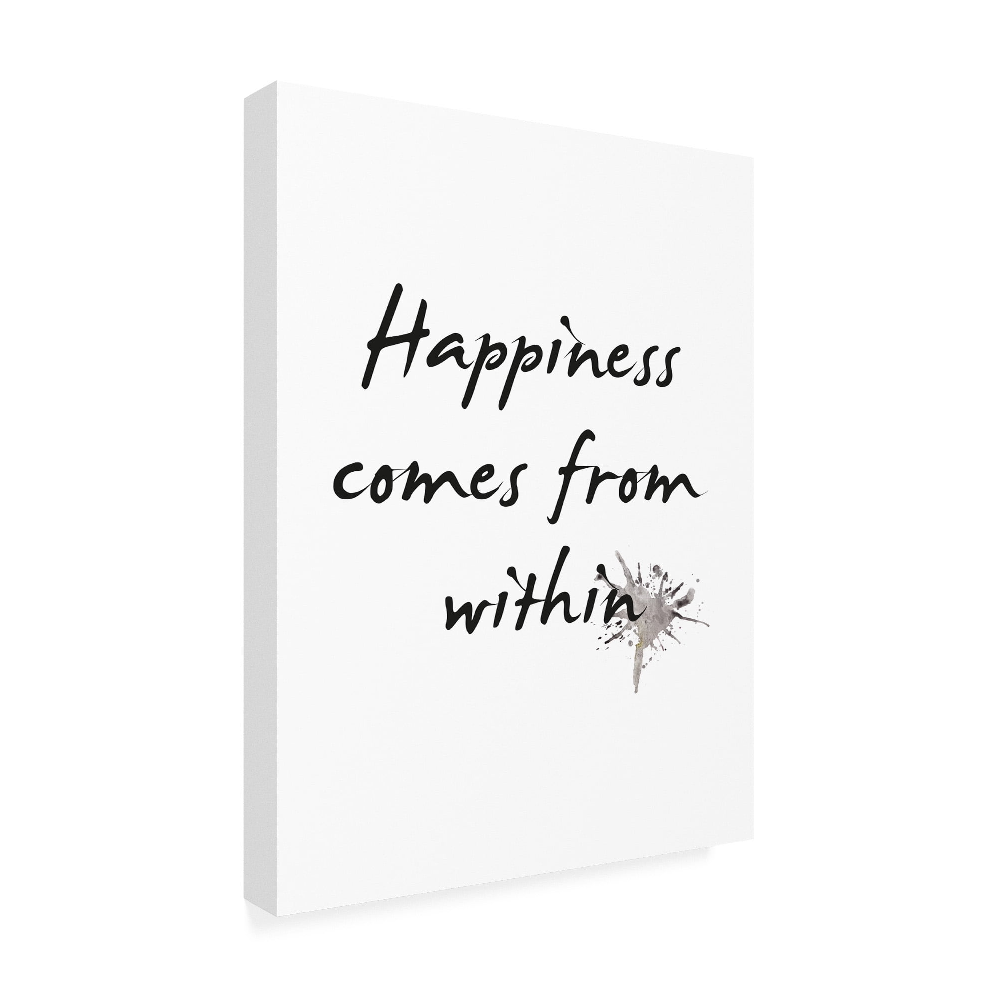 Trademark Fine Art 'Happiness Fabrikken' Canvas Art by Design Fabrikken