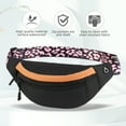 thumbnail image 4 of Holuxer Large Fanny Packs for Women, Fashion Cross Body Waist Pack, Waterproof Belt Bags Crossbody Purses with Adjustable Leopard Print Belt for Travel Running, 4 of 7