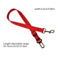 thumbnail image 2 of Safety Rope Adjustable Dog Car Seat Belt for Small to Medium Pets with Retractable Lead Rope Travel Safety Harness JASKFLY, 2 of 9