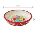 thumbnail image 5 of The Pioneer Woman Fancy Flourish 10-Inch Stoneware Pie Pan, 5 of 5