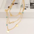 thumbnail image 4 of Electronicheart Femmes Collier Simple Conception Alliage d'Aluminium Fille Plusieurs Couches Pendentif Partie Cou Bijoux, 4 of 7