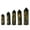 Gold, variant on MATROOY 1PC Nature Sun Moon Patterned Obsidian Crystal Healing Gemstone Obelisk Point-Gold-6-7cm