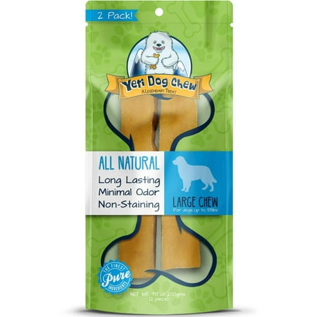 UPC: 0609465279947 | Yeti Natural Yak Cheese Long Lasting Dog Chews for Aggressive Chewers  Large Dog  2 Pieces  7 Oz