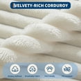 thumbnail image 6 of Extra-Wide 61'' Chaise Lounge Chair, Oversized Comfy Upholstered Sofa with Pillows, Fluffy Plush Faux Fur Cloud Sofas Couches Sofa Couch Reading Chairs for Living Room, 6 of 9