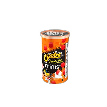 Cheetos Minis Flamin' Hot Flavored Cheese Flavored Snacks , 1.5 oz