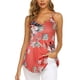 thumbnail image 1 of Blusa holgada de verano para mujer para fiestas y uso informal con escote en V y tirantes finos dobles, 1 of 5