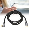 thumbnail image 1 of Cable USB C a USB C en ángulo Recto 100W PD Cable USB C 4K 20V 5A Cargador USB Tipo C Cable de Carga Rápida 10Gbps 15m Cable de Nylon ANGGREK Otros, 1 of 8
