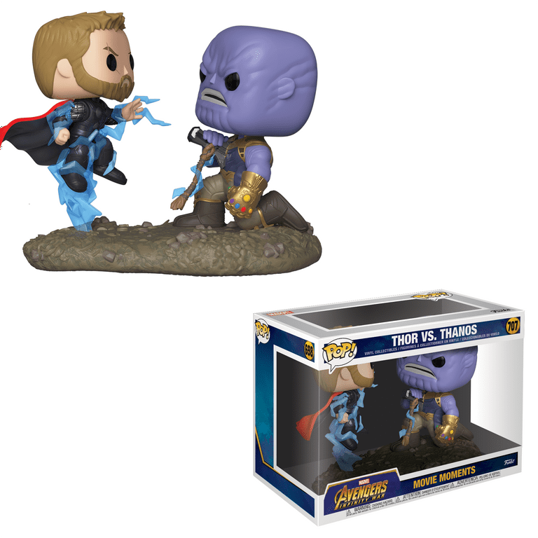 Funko POP Movie Moments Marvel Thor vs Thanos