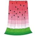 thumbnail image 2 of Sikiie Watermelon Ultra-Soft Micro flannel Blanket Luxury All Seasons Warm Blanket for Bedding Sofa and Travel (4 sizes)-80"x60", 2 of 7