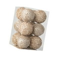 thumbnail image 4 of Bolas de Navidad perfecl 12 piezas decorativas colgantes dorado, 4 of 8