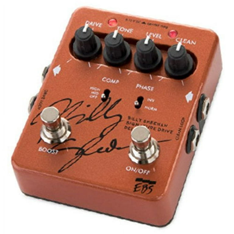 EBS Billy Sheehan Signature Drive Deluxe Bass Effects Pedal