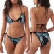 thumbnail image 3 of Balery Moon Wolf Warrior Pijama Estampado Bikini de Dos Piezas para Mujer - Conjunto de Bikini Ajustable Sexy y Cómodo para Playa, 3 of 6