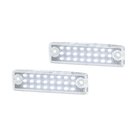 LED License Plate Light Tag Lamp Assembly Replacement For 1996-2022 Toyota 4Runner,2001-2022 Toyota Sequoia, DC12V 6000K White, Pack of 2
