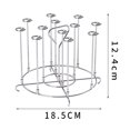 thumbnail image 3 of Estante Para Pinchos Rejilla para freidora de aire de acero inoxidable Airfryers multifunción Parrilla para pinchos (6QT) Tmvgtek Libre de BPA, 3 of 9