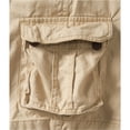 thumbnail image 3 of Aeropostale - Pantalones cortos de carga para hombre de longitud más larga, color beige, 27 Aeropostale  Carga, 3 of 3