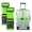 Green, variant on Luggage Straps for Suitcases, 2 Pack Heavy Duty Adjustable, Slide Latch, Black