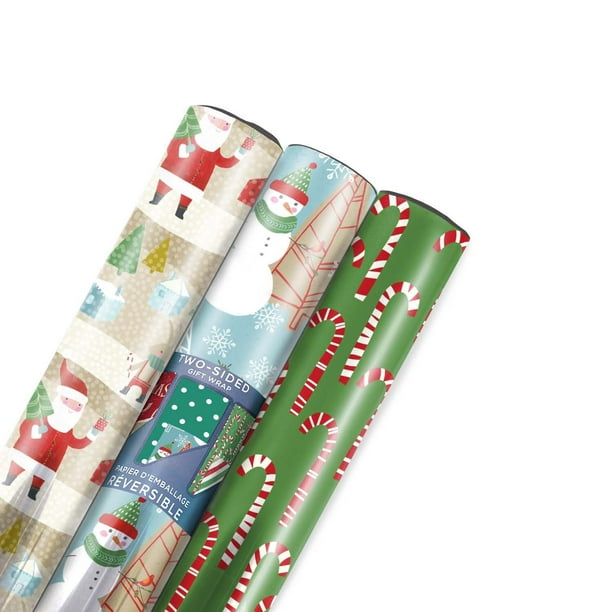 Hallmark Two Sided Gift Wrap Wrapping Paper 5EWR2159
