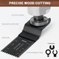 thumbnail image 4 of 159 Pcs Universal Titanium Oscillating Multitool Saw Blades Sandpaper Kits, 4 of 8