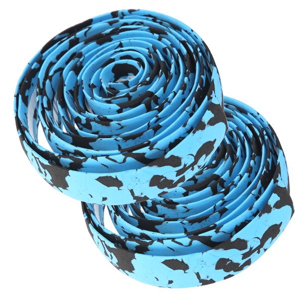 Cinta Para Manillar De Bicicleta, Cinta Para Manillar De Bicicleta De Carretera, Antideslizante, Espesada, Suave, A Prueba De Sudor, Esponja Sintética Para Bicicleta De Carreras, OTVIAP Azul negro