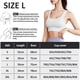 thumbnail image 2 of Ropa interior deportiva para mujer Pieza frontal con cremallera Entrenamiento de alto impacto Ropa interior de yoga Ropa interior acolchada inalámbrica de alto soporte - Blanco, 2 of 5