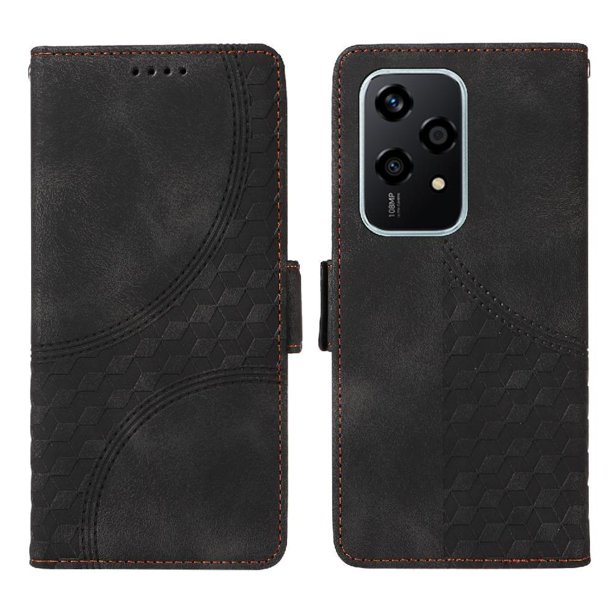 Funda GANGXUN para Honor 200 Lite 5G con diseño acolchado elegante, cuero PU, protección total y ajuste preciso