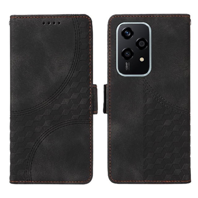 Funda GANGXUN para Honor 200 Lite 5G con diseño acolchado elegante, cuero PU, protección total y ajuste preciso