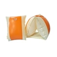 thumbnail image 2 of Anillos de brazo para natación, mangas flotantes para piscina, deportes acuáticos, bandas inflables para brazos de natación Naranja, 2 of 8