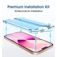 thumbnail image 2 of Protector de pantalla AmFilm OneTouch Glass para iPhone 13 Mini 5.4", 2 of 6