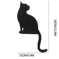 thumbnail image 3 of ZhyrZng Halloween Door Corner Decoration | Black Cat Halloween Door Toppers | Halloween Decoration | Halloween Wall Decor | Door Frame Decor | Wall Art Decorations Gift For Party Home, 3 of 6