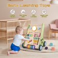 thumbnail image 3 of Baby Walker LOL-FUN de madera con ruedas para niños de 6 a 12 meses, 3 of 6