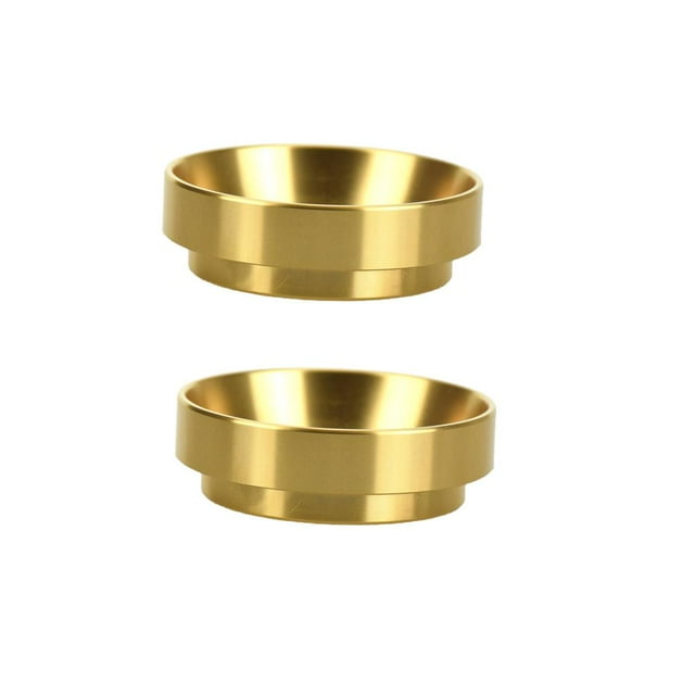2x Inserte El Cilindro Dosificador de de con de Embudo Dosificador para Portafiltros de 58 Mm