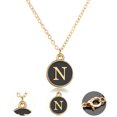 thumbnail image 4 of Collier pour Femmes Simple A à Z Pendentif Collier Charme Collier Clavicule, 4 of 6