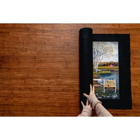 Condition photo showing New/Like New for jigsaw pro roll-up puzzle mat for puzzles up to 1500 pieces, by buffalo games