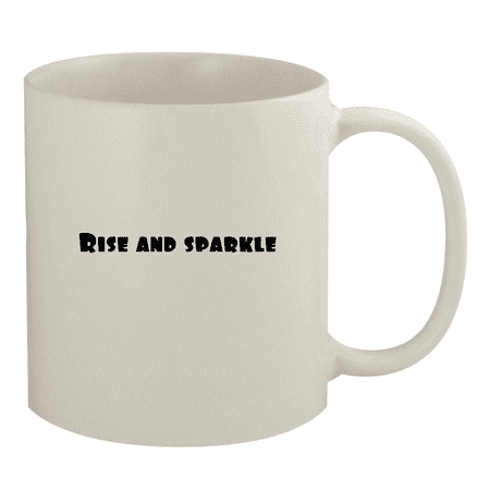 

Rise And Sparkle - 11oz Ceramic White Coffee Mug