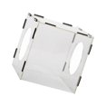 thumbnail image 3 of pitrice Grinding Dust Box Acrylic Portable Clear with 2 Holes for Buffing Engraving, 3 of 9